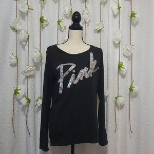 Victoria's Secret PINK Lightweight Sequined Sweater US Small